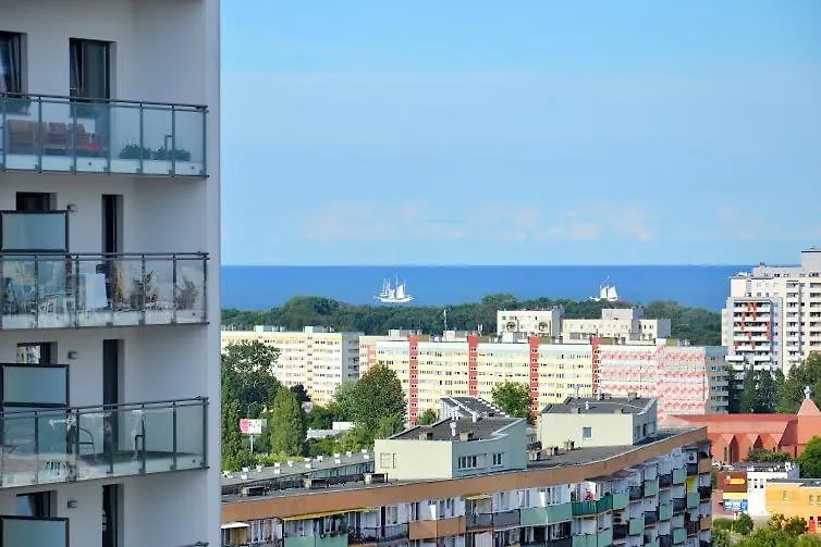 Apartment Apartament Nice View -16Pietro, Parking Podziemny, Widok Na Miasto I Morze Gdansk