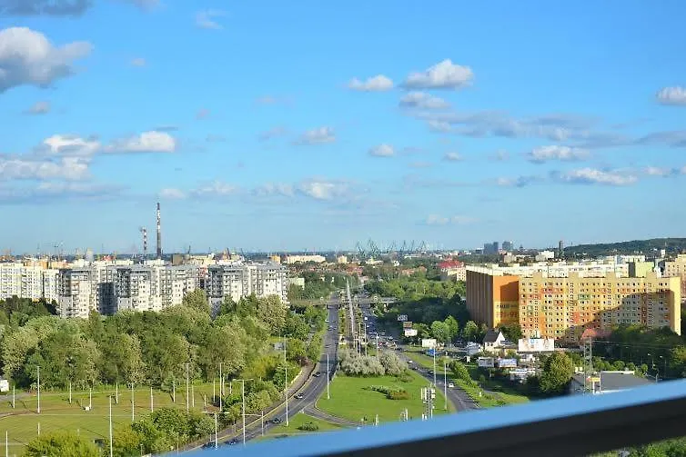 Apartament Nice View -16Pietro, Parking Podziemny, Widok Na Miasto I Morze Gdansk Poland